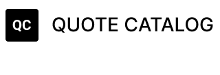 Quoute Catalog Logo