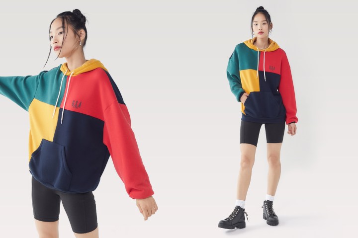 Color Block Hoodie 